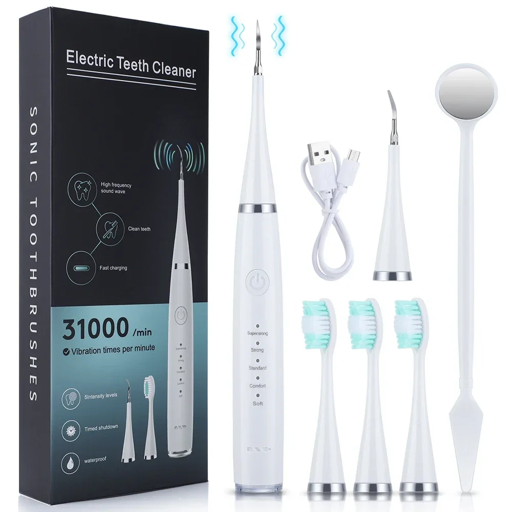 Teeth Whitening Kit Professional - Ablatore ad ultrasuoni per la pulizia