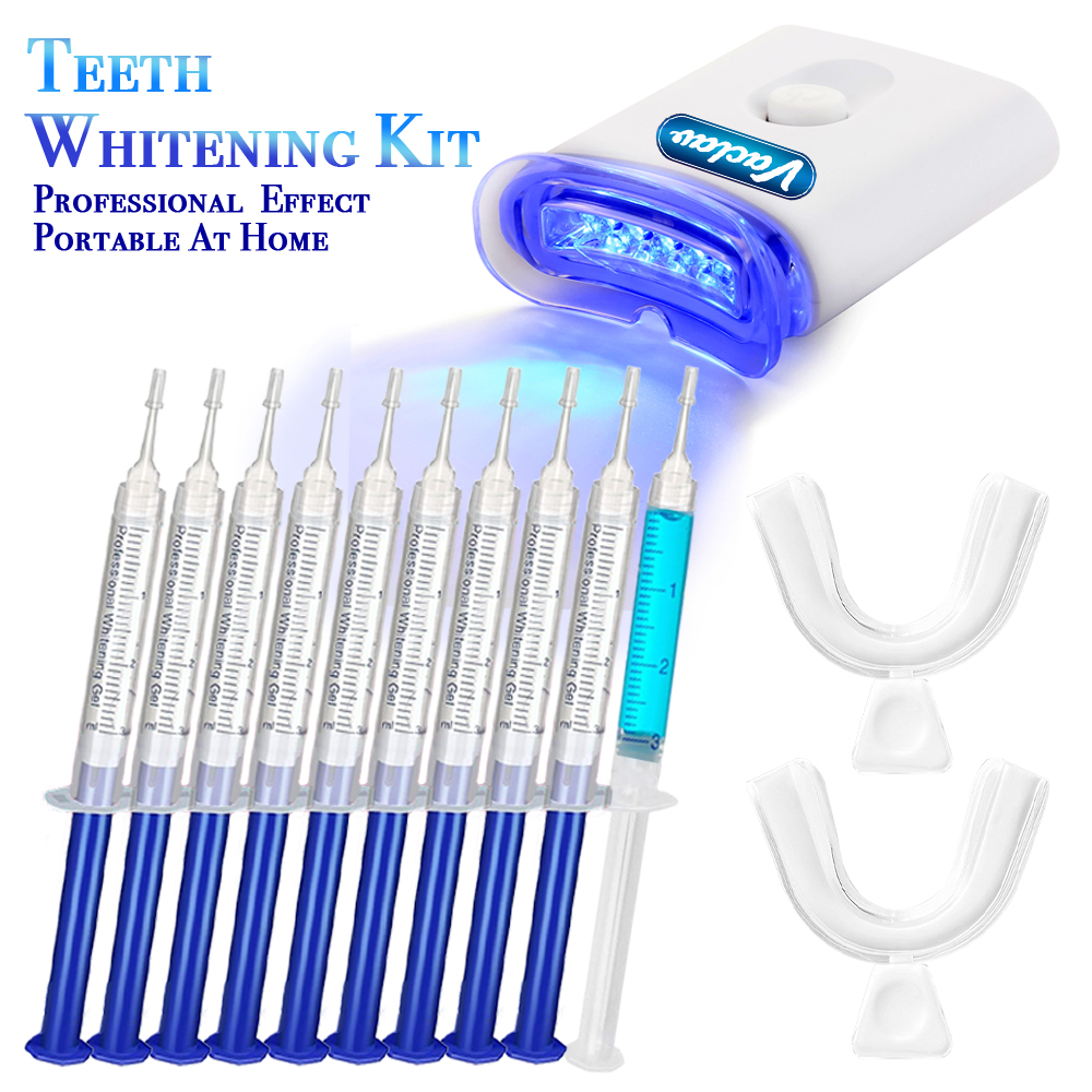 Teeth Whitening Kit At Home - Menta Sbiancamento Dei Denti Gel Siringa