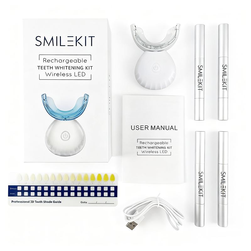 Teeth Whitening Kit At Home - Kit di sbiancamento dei denti professionali
