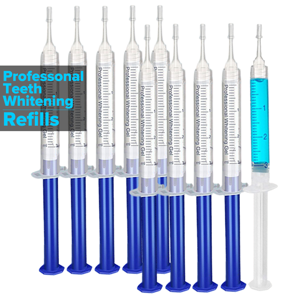 Teeth Whitening Before And After - Gel sbiancante per denti Ricarica siringa