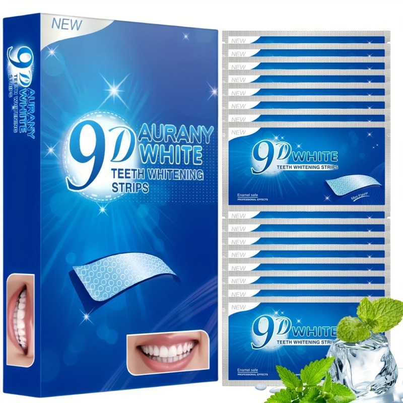 Teeth Whitening Strips Permanent - 21 paia di strisce sbiancanti per