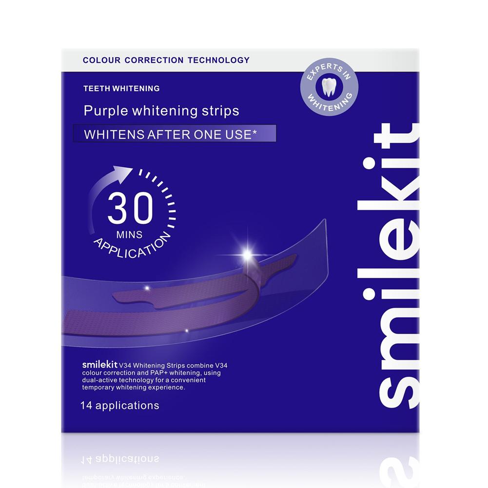 Teeth Whitening Crest - ﻿ Strisce Sbiancanti per Denti Smilekit
