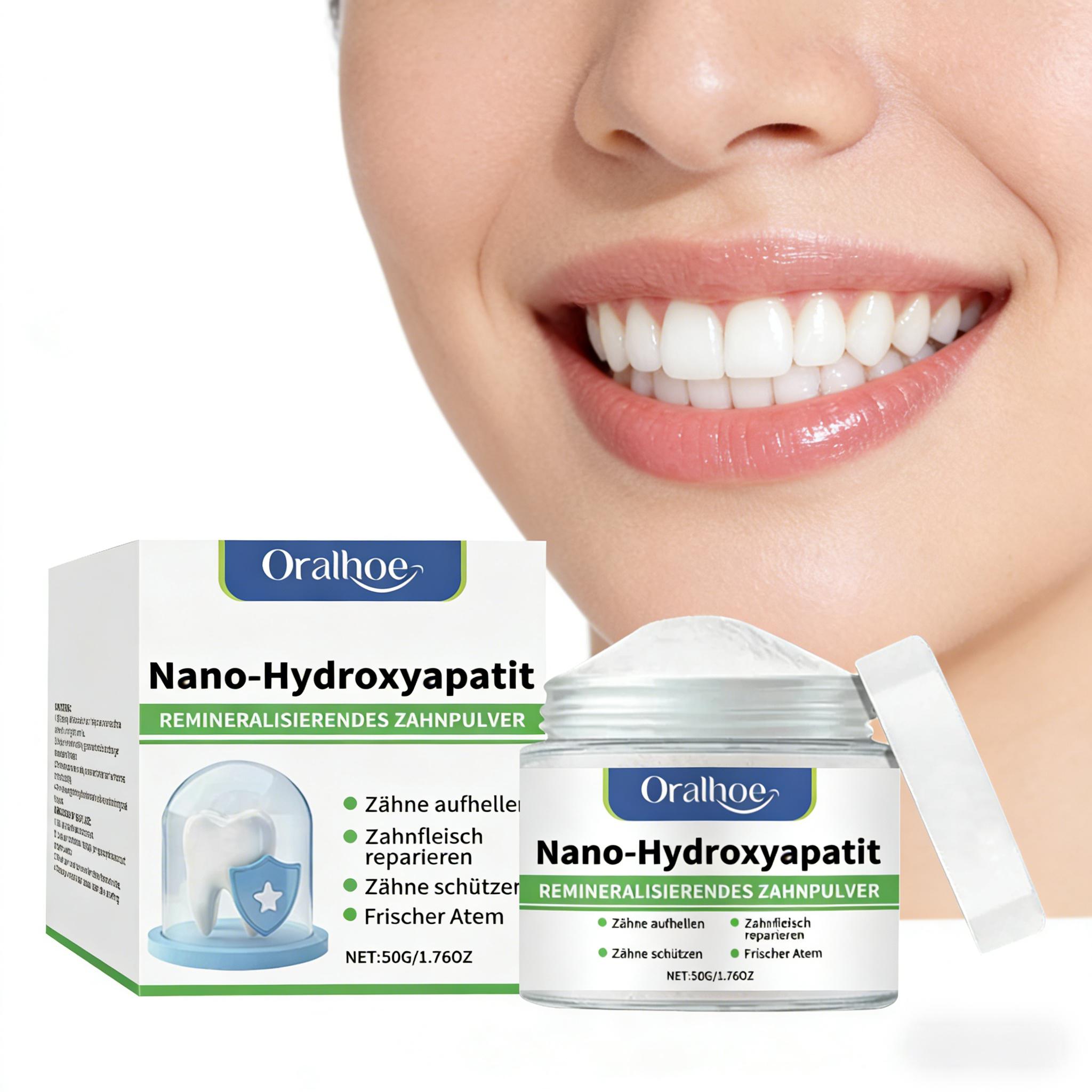Teeth Whitening Levels - Polvere sbiancante per denti Oralhoe, pulizia