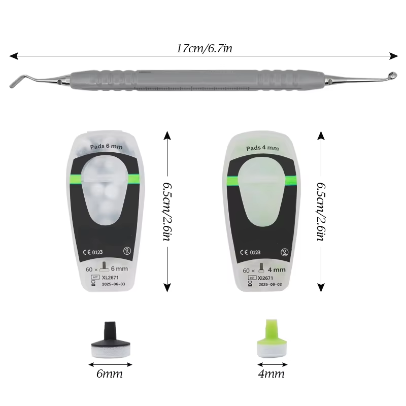 Teeth Whitening Vape - Kit composito dentale con strumenti per