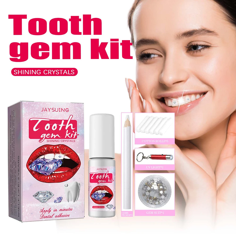 Teeth Whitening Kit At Home - Kit di gemme per denti fai