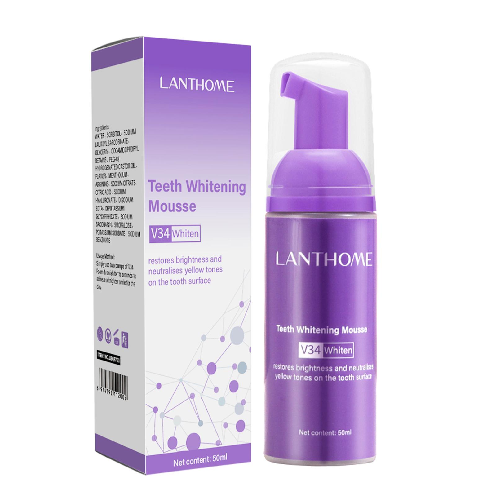 V34 Mousse Dentifricio per la  - Teeth Whitening Crest recensione e prezzo
