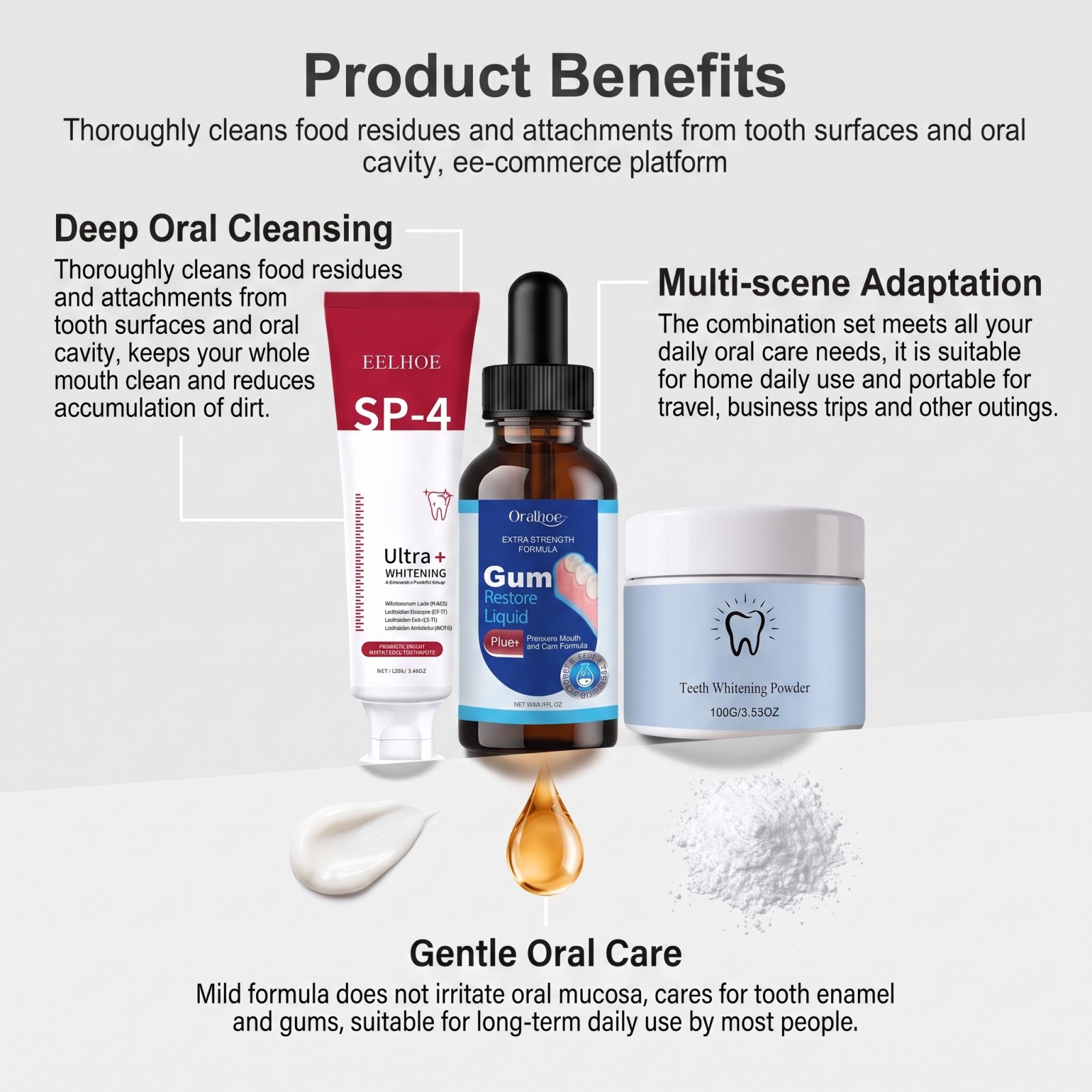 Set Completo per Igiene Orale: - Teeth Whitening Before And After recensione e prezzo