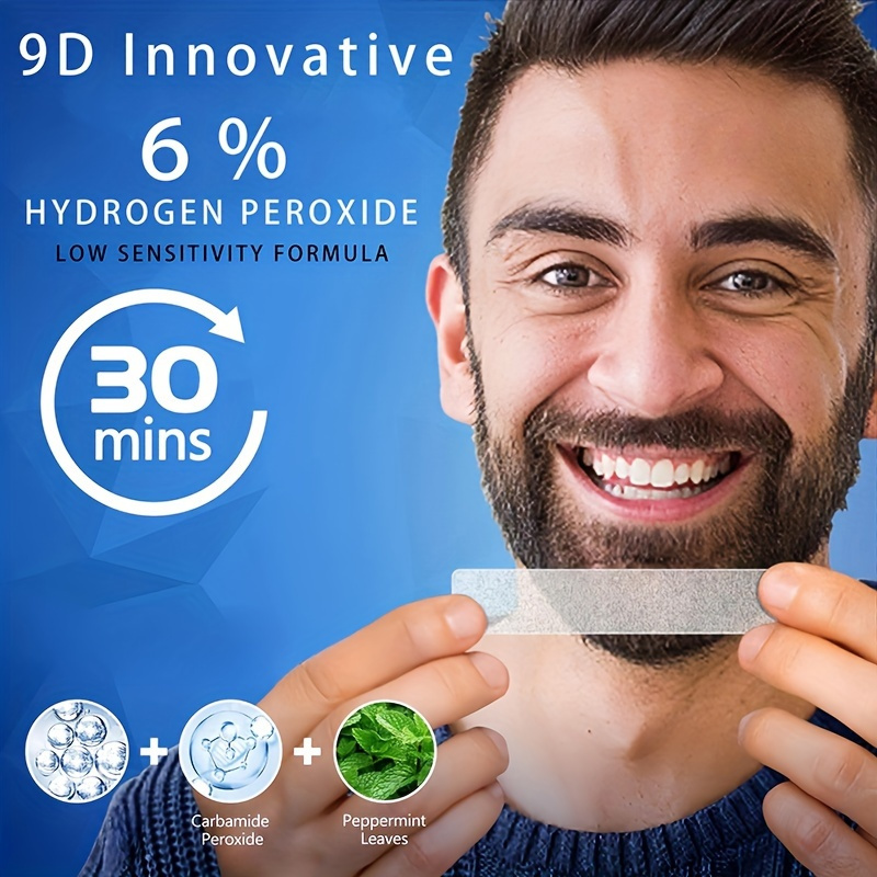 21 paia di strisce sbiancanti  - Teeth Whitening Strips Permanent recensione e prezzo