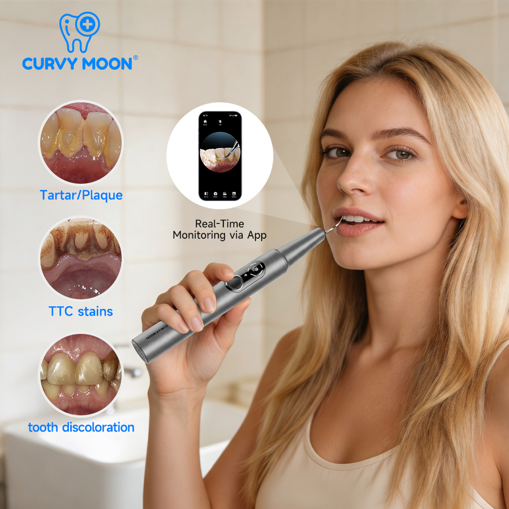 CURVY MOON Pulitore Dentale El - Teeth Whitening Kit Professional recensione e prezzo