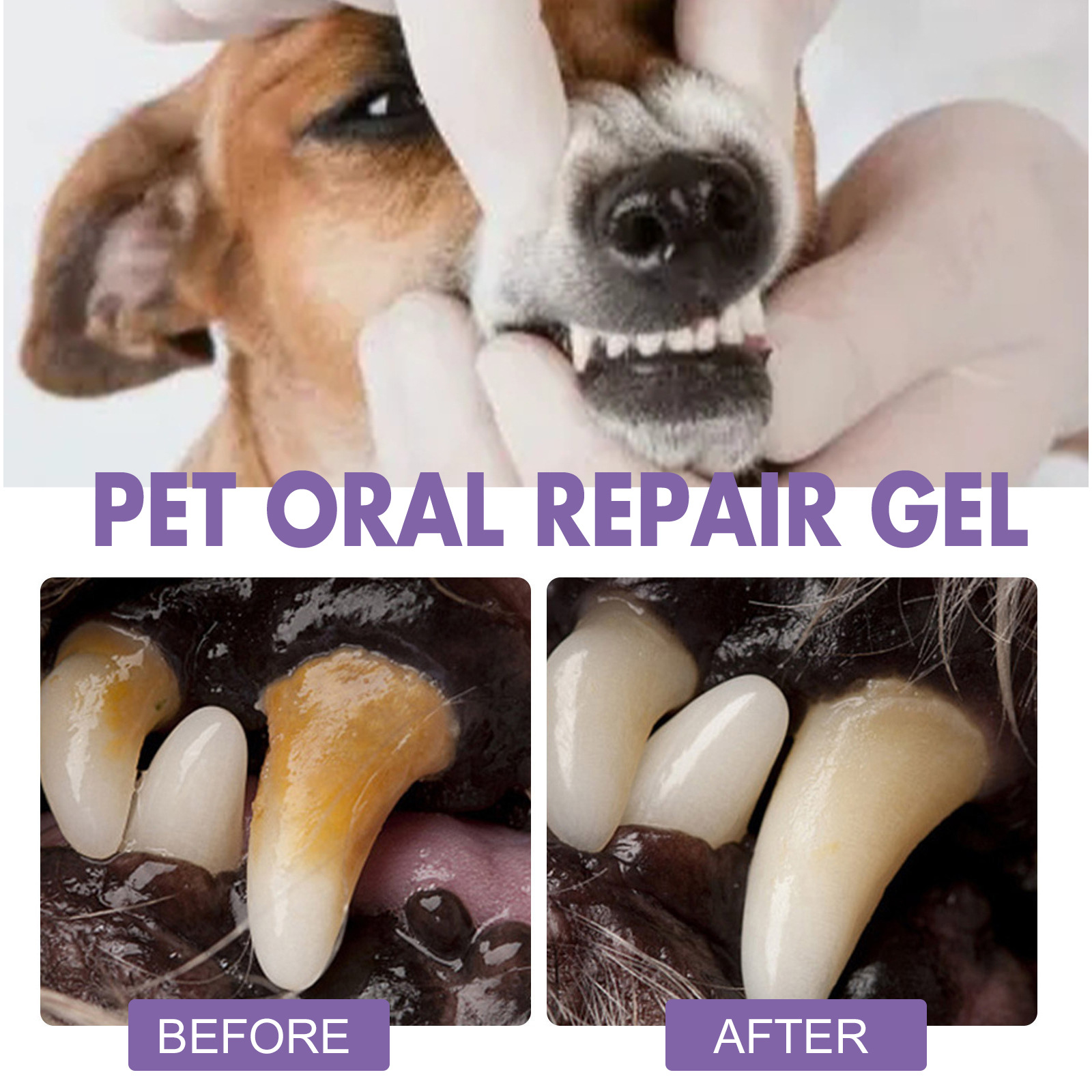 Gel per la riparazione orale d - Teeth Whitening Before And After recensione e prezzo