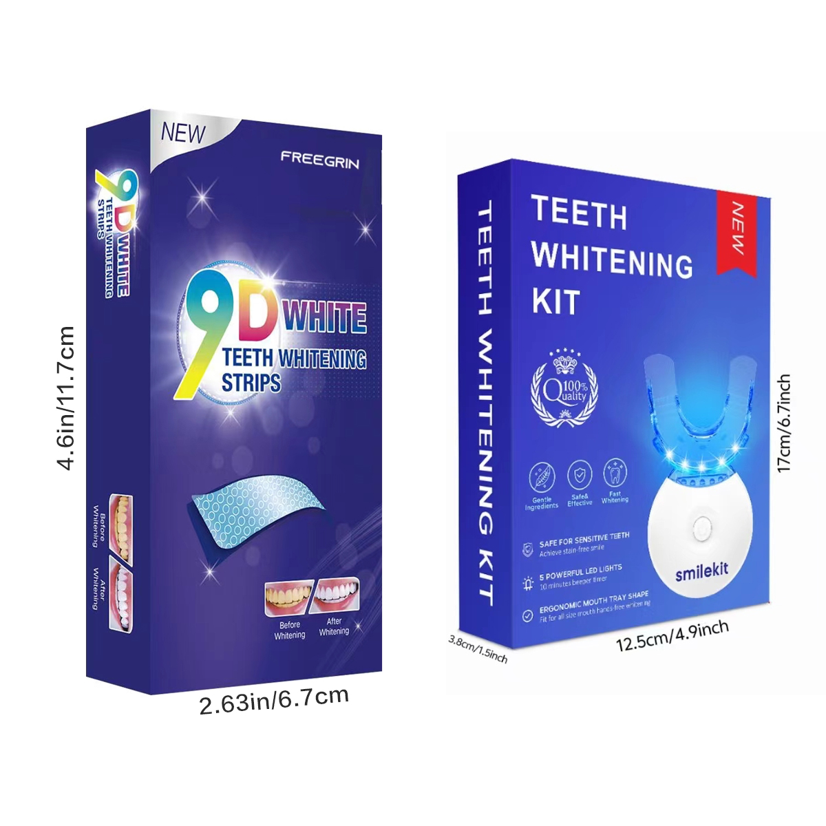 Kit per sbiancamento dei denti - Teeth Whitening Strips Permanent recensione e prezzo
