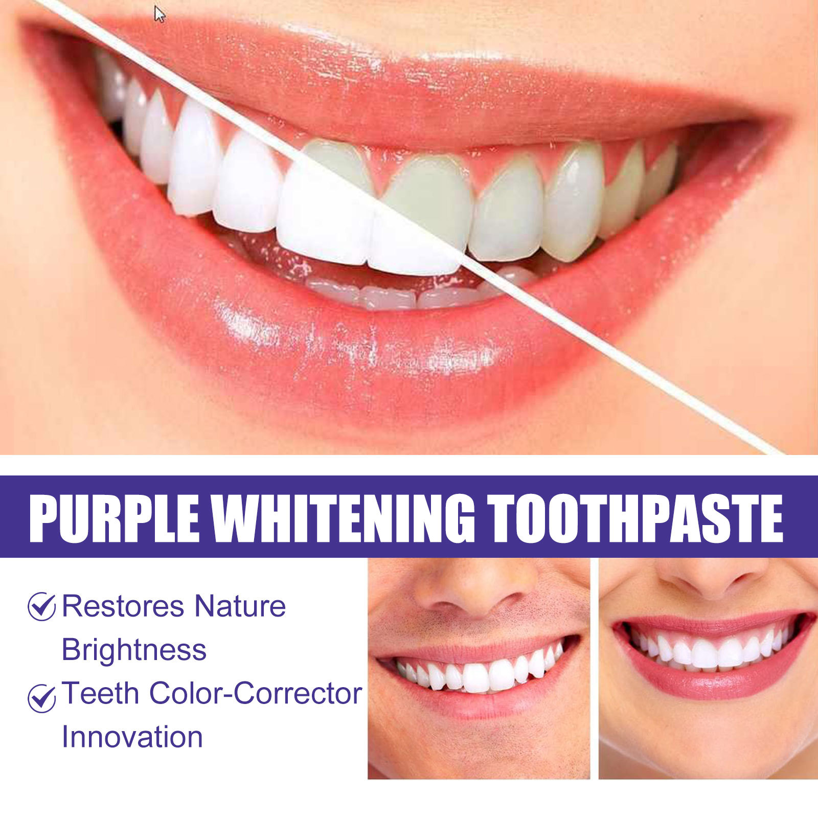 Dentifricio Viola Sbiancante,  - Teeth Whitening Crest recensione e prezzo