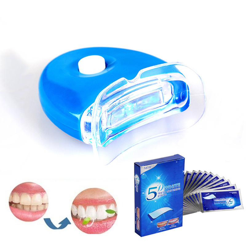 7 paia 5D Gel Sbiancamento Dei - Teeth Whitening Crest recensione e prezzo