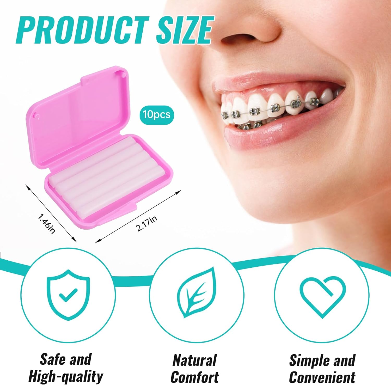 10 scatole Dentale Ortodontico - Teeth Whitening For Braces recensione e prezzo