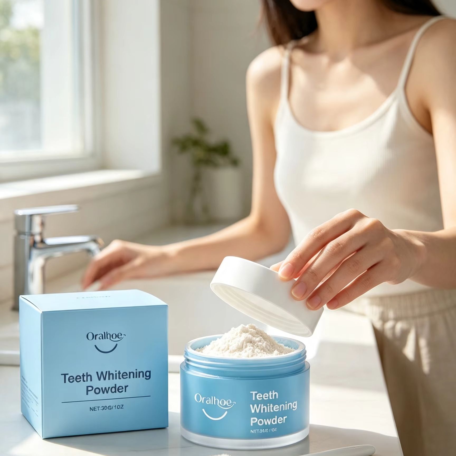 Polvere Dentale Oralhoe per Pu - Teeth Whitening Levels recensione e prezzo