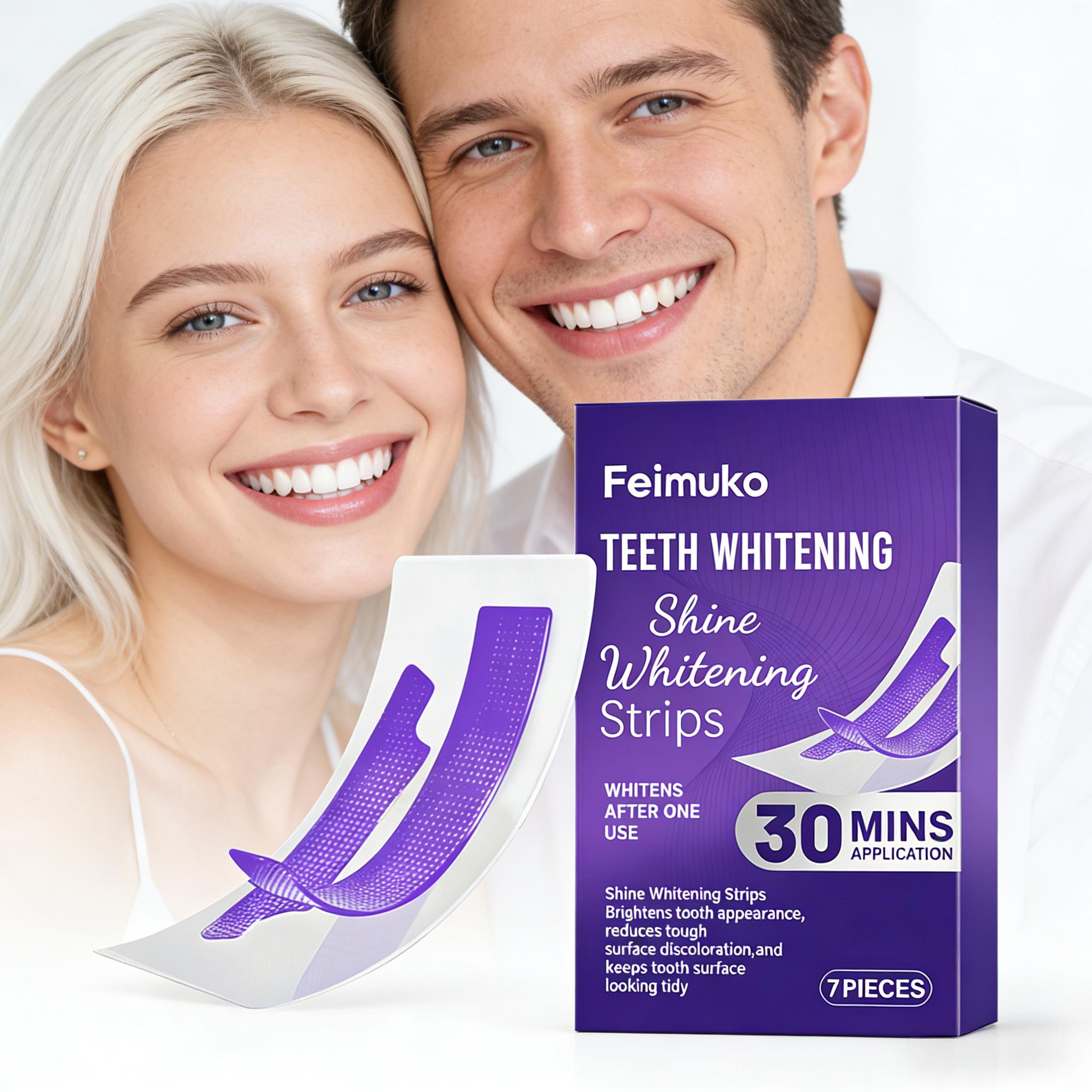 Strisce Sbiancanti per Denti:  - Teeth Whitening Strips Permanent recensione e prezzo