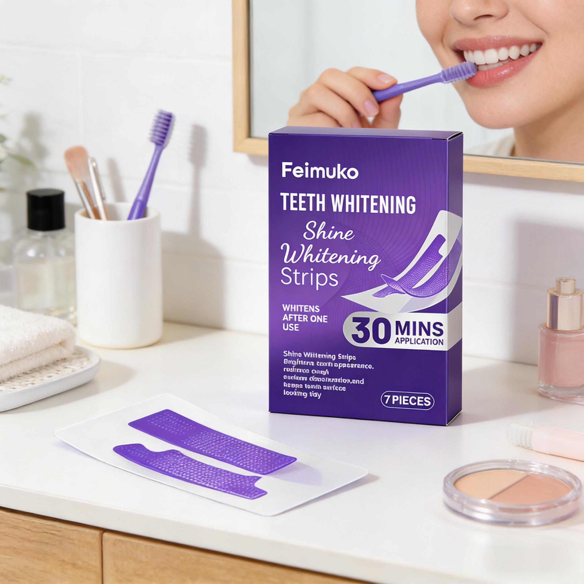 Strisce Sbiancanti per Denti:  - Teeth Whitening Strips Permanent recensione e prezzo
