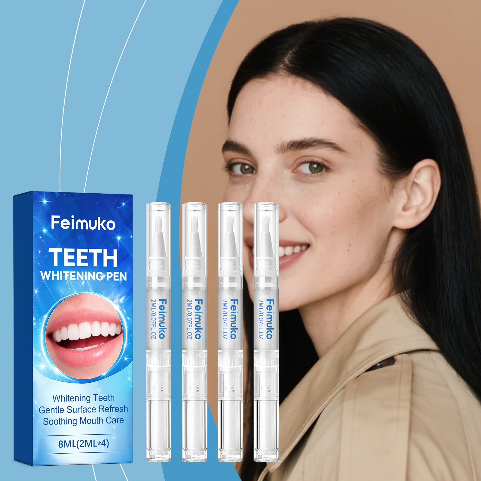 Kit Penna Sbiancante per Denti - Teeth Whitening Kit At Home recensione e prezzo