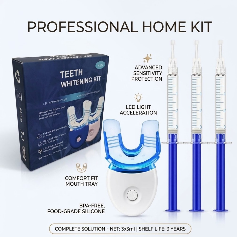 Kit Professionale per lo Sbian - Teeth Whitening Kit At Home recensione e prezzo