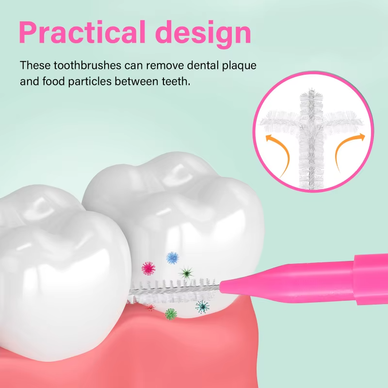 20 pz/pacco Spazzola di Pulizi - Teeth Whitening For Braces recensione e prezzo
