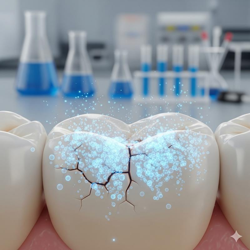 Mousse sbiancante viola per de - Teeth Whitening Crest recensione e prezzo