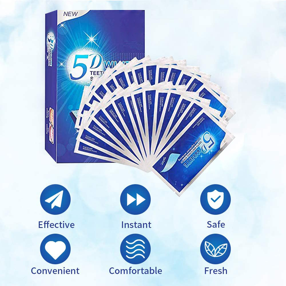 Strisce Sbiancanti 5D per Dent - Teeth Whitening Strips Permanent recensione e prezzo
